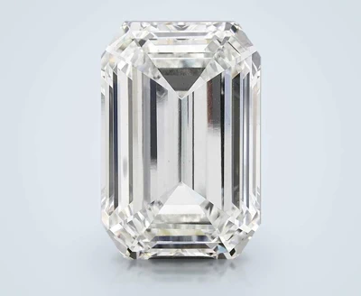 20.04ct F VS1 Rare Carat Ideal Cut Emerald Lab Grown Diamond
