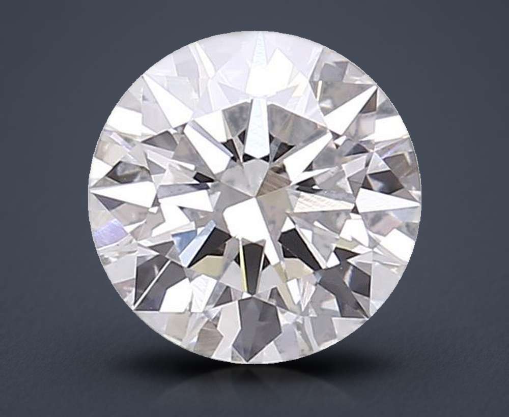 2.02ct G VVS2 Excellent Cut Round Lab Grown Diamond