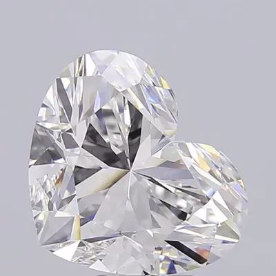 6.51ct E VS1 Rare Carat Ideal Cut Heart Lab Grown Diamond