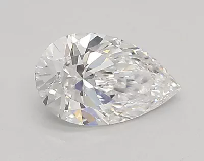 0.59ct D VS1 Rare Carat Ideal Cut Pear Lab Grown Diamond