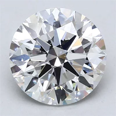2.53ct D VVS2 Rare Carat Ideal Cut Round Lab Grown Diamond