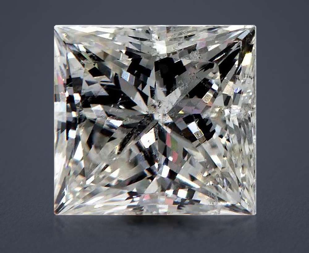 1.52ct I SI2 Excellent Cut Princess Diamond