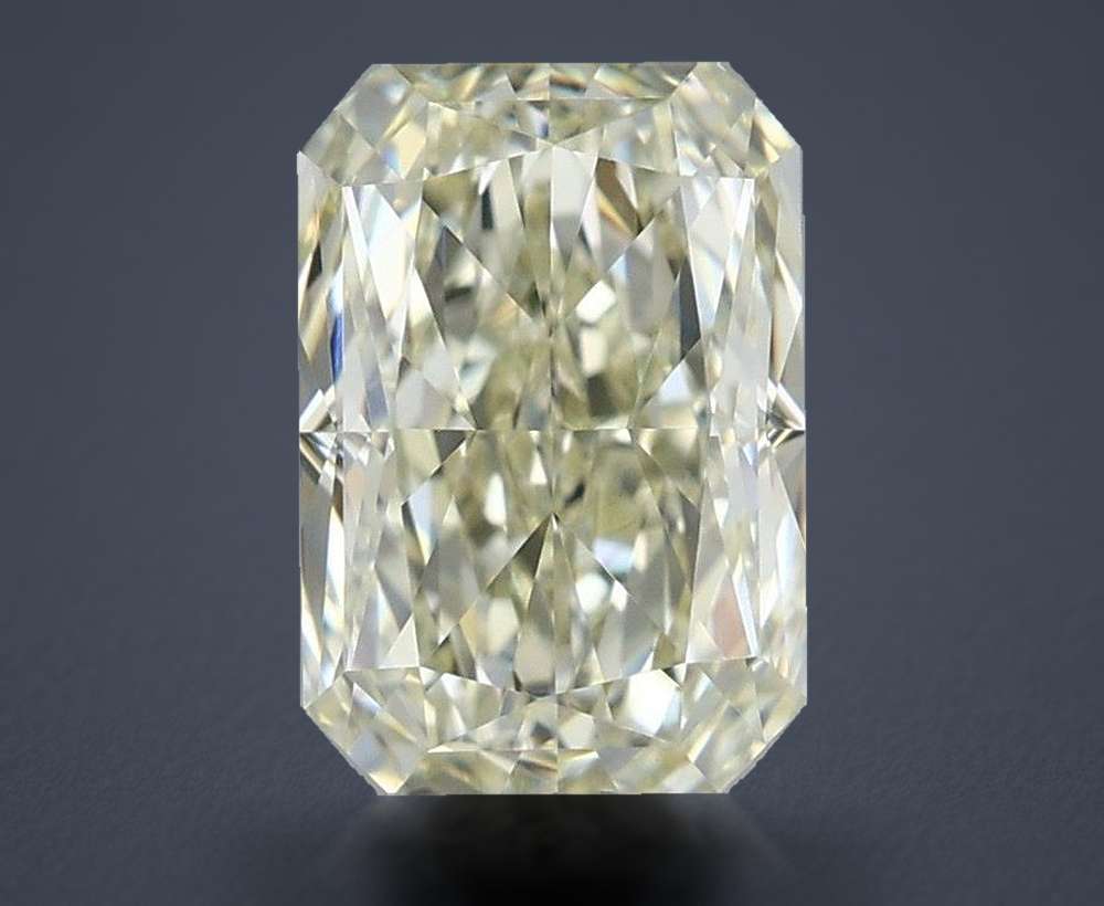 1.51ct K VS2 Rare Carat Ideal Cut Radiant Diamond