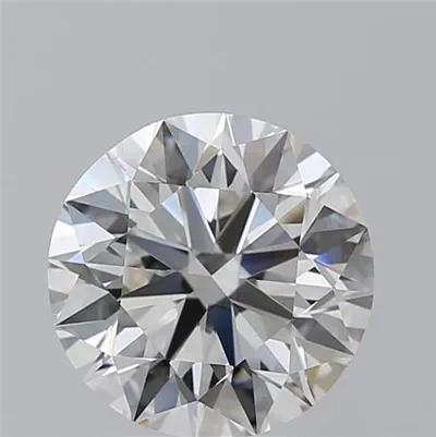 4.01ct F VS2 Rare Carat Ideal Cut Round Diamond