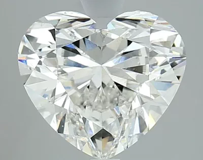 3.50ct I SI1 Rare Carat Ideal Cut Heart Diamond