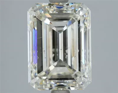3.51ct J SI1 Very Good Cut Emerald Diamond