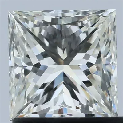 1.01ct K SI1 Very Good Cut Princess Diamond