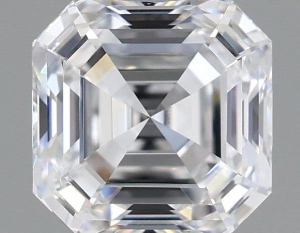 1.01ct D VVS2 Rare Carat Ideal Cut Asscher Lab Grown Diamond