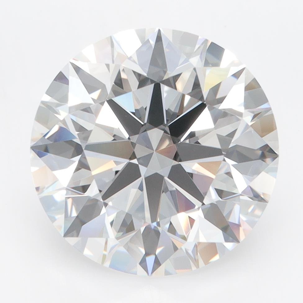 5.05ct D VVS1 Rare Carat Ideal Cut Round Lab Grown Diamond