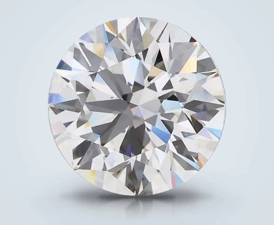 3.31ct G VVS1 Rare Carat Ideal Cut Round Lab Grown Diamond