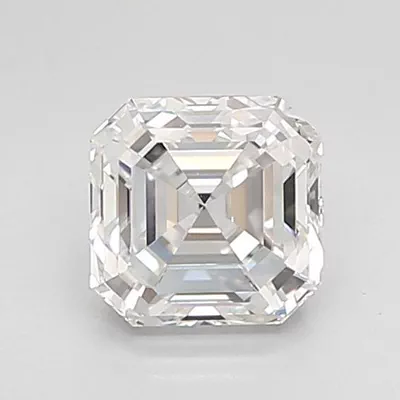1.03ct E VVS1 Very Good Cut Asscher Lab Grown Diamond