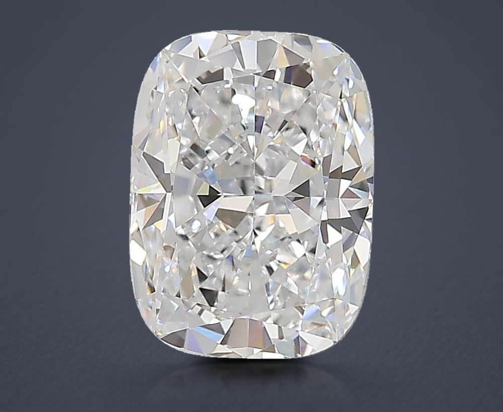 2.04ct D VS1 Rare Carat Ideal Cut Cushion Lab Grown Diamond