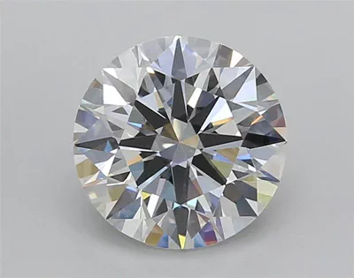 2.02ct D VVS2 Rare Carat Ideal Cut Round Lab Grown Diamond