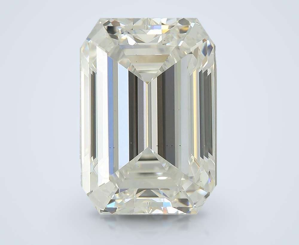 5.62ct F VS1 Rare Carat Ideal Cut Emerald Lab Grown Diamond