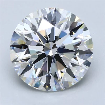 3.70ct H VS1 Rare Carat Ideal Cut Round Diamond