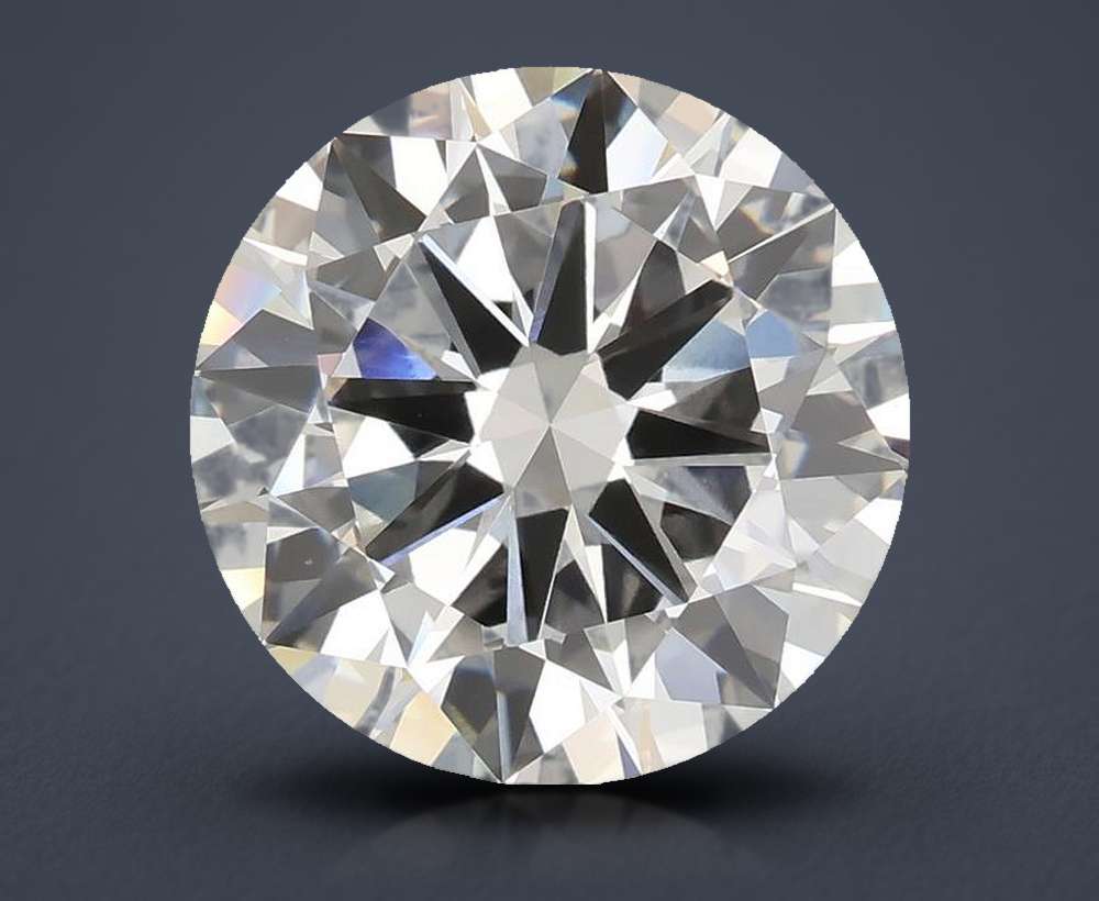 6.01ct G VVS2 Excellent Cut Round Lab Grown Diamond