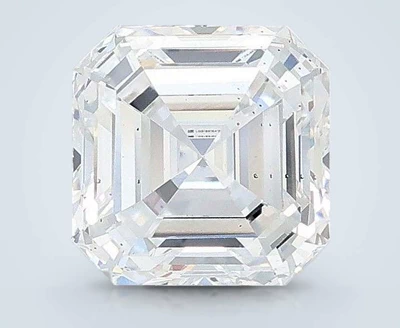 2.03ct D VS2 Rare Carat Ideal Cut Asscher Lab Grown Diamond