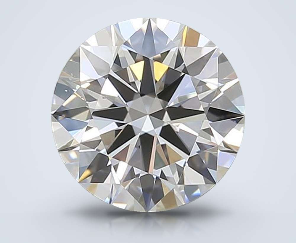 1.56ct E SI1 Rare Carat Ideal Cut Round Lab Grown Diamond