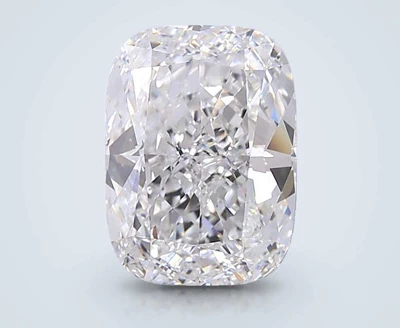6.53ct E VVS2 Rare Carat Ideal Cut Cushion Lab Grown Diamond