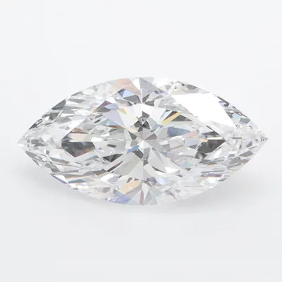2.03ct D FL Rare Carat Ideal Cut Marquise Lab Grown Diamond