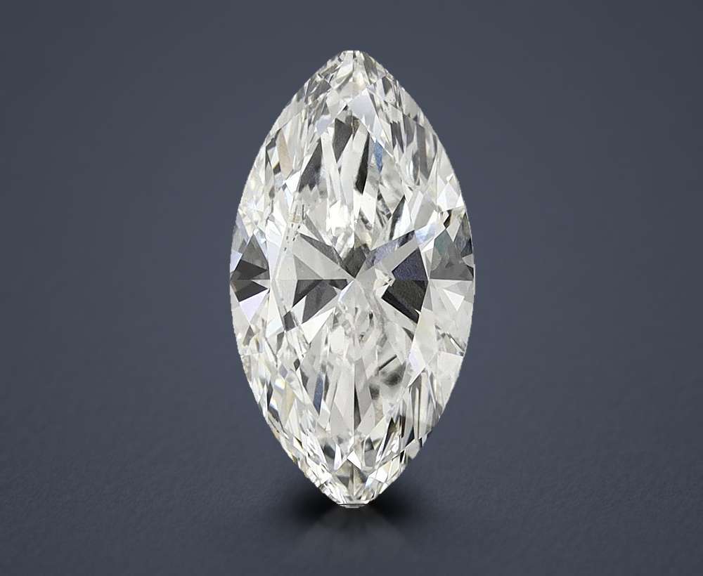6.08ct H VS2 Rare Carat Ideal Cut Marquise Lab Grown Diamond