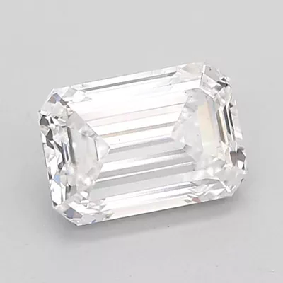 1.54ct D VS2 Very Good Cut Emerald Lab Grown Diamond