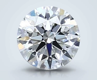 0.53ct H VVS2 Excellent Cut Round Diamond