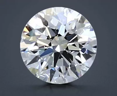 0.45ct H IF Rare Carat Ideal Cut Round Diamond