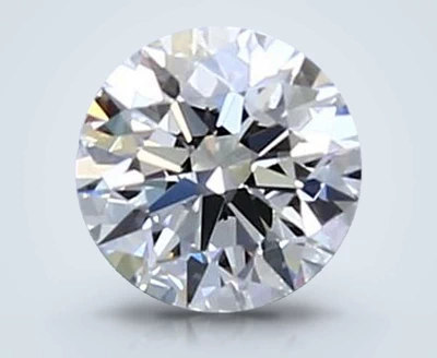 0.45ct H IF Rare Carat Ideal Cut Round Diamond