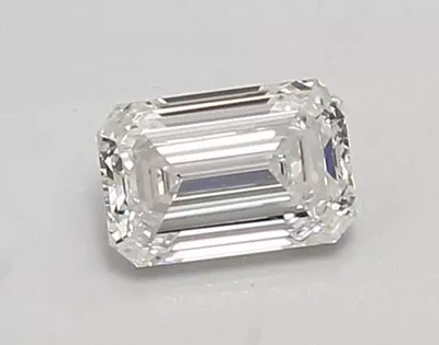0.82ct D VVS2 Rare Carat Ideal Cut Emerald Lab Grown Diamond