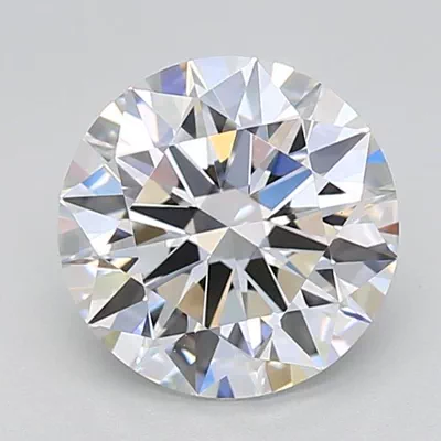 2.03ct D VVS1 Rare Carat Ideal Cut Round Lab Grown Diamond