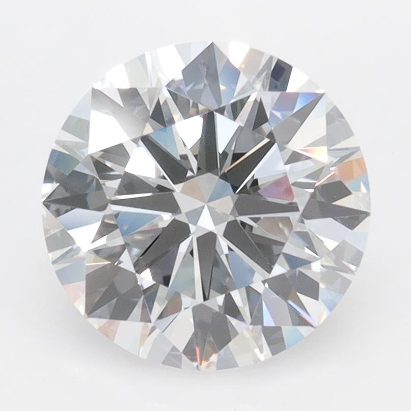1.59ct D FL Rare Carat Ideal Cut Round Lab Grown Diamond