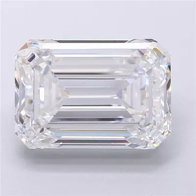 9.03ct E VVS2 Rare Carat Ideal Cut Emerald Lab Grown Diamond