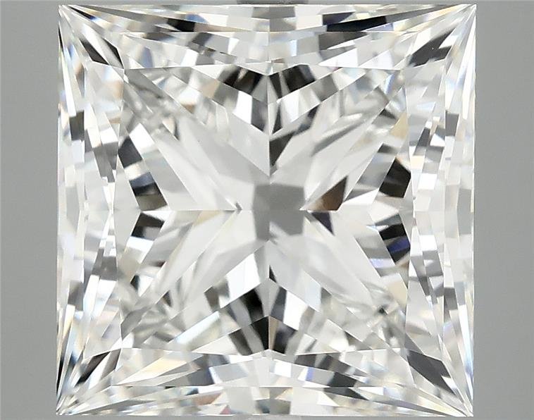 8.06ct G VVS2 Rare Carat Ideal Cut Princess Lab Grown Diamond