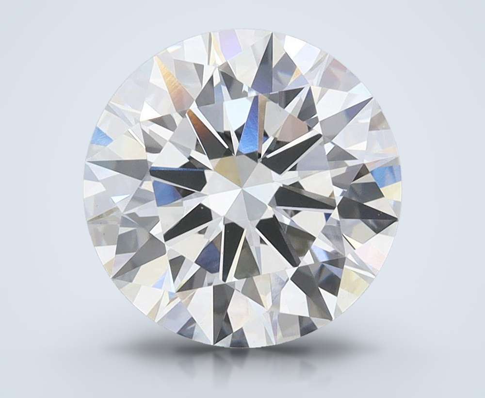 3.02ct F VVS2 Rare Carat Ideal Cut Round Lab Grown Diamond