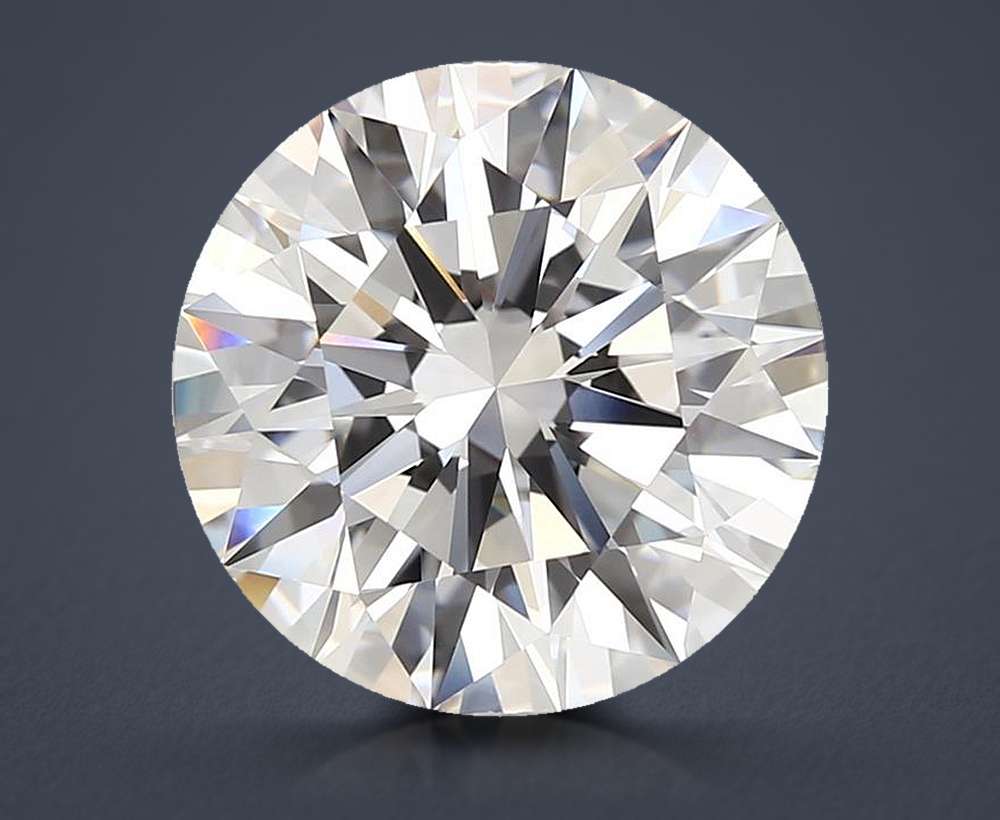 5.03ct E VS1 Rare Carat Ideal Cut Round Diamond