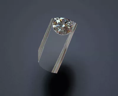 3.08ct E SI2 Rare Carat Ideal Cut Round Diamond