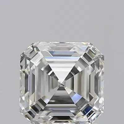 1.50ct I VS2 Rare Carat Ideal Cut Asscher Diamond
