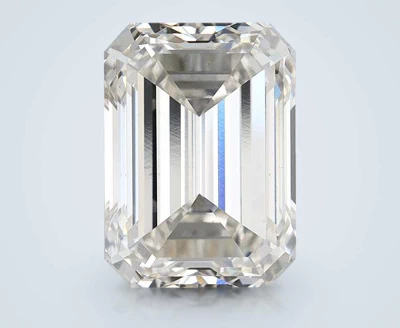 4.51ct H VS2 Rare Carat Ideal Cut Emerald Lab Grown Diamond