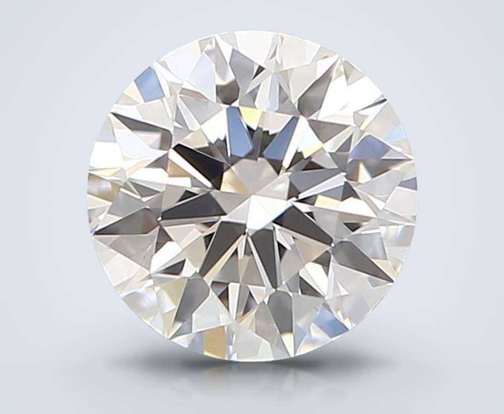 0.59ct E VVS2 Rare Carat Ideal Cut Round Diamond