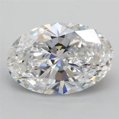 3.57ct E VS1 Rare Carat Ideal Cut Oval Lab Grown Diamond