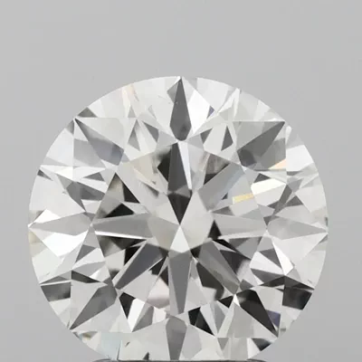 2.51ct H VVS2 Rare Carat Ideal Cut Round Lab Grown Diamond