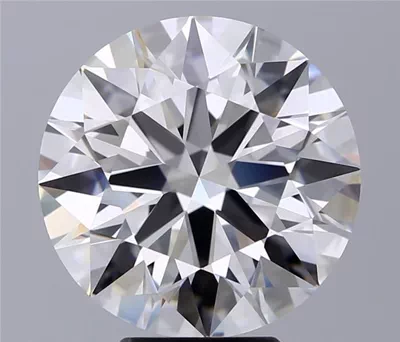 5.59ct G VVS2 Rare Carat Ideal Cut Round Diamond