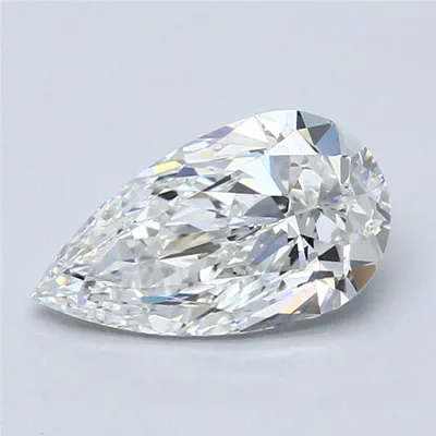 2.01ct F VVS1 Rare Carat Ideal Cut Pear Diamond