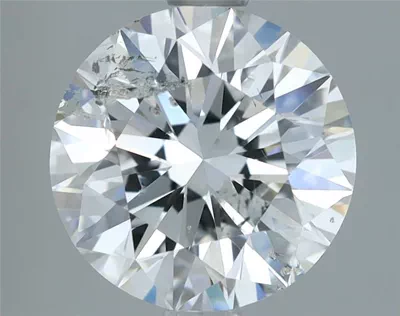 2.01ct E SI2 Rare Carat Ideal Cut Round Diamond