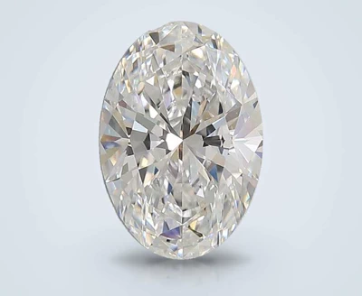 3.04ct E VS1 Rare Carat Ideal Cut Oval Lab Grown Diamond