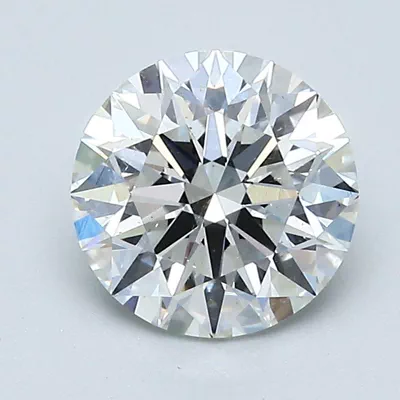 1.70ct H SI1 Rare Carat Ideal Cut Round Diamond