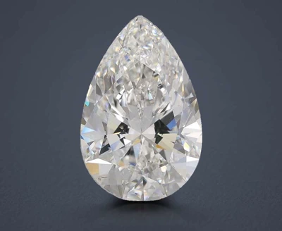 4.65ct G VS2 Rare Carat Ideal Cut Pear Lab Grown Diamond