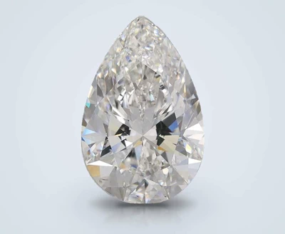 4.65ct G VS2 Rare Carat Ideal Cut Pear Lab Grown Diamond