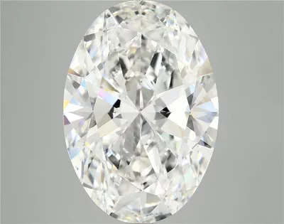 10.13ct F VVS2 Rare Carat Ideal Cut Oval Lab Grown Diamond